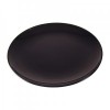Black Melamine Plate  305mm Dia